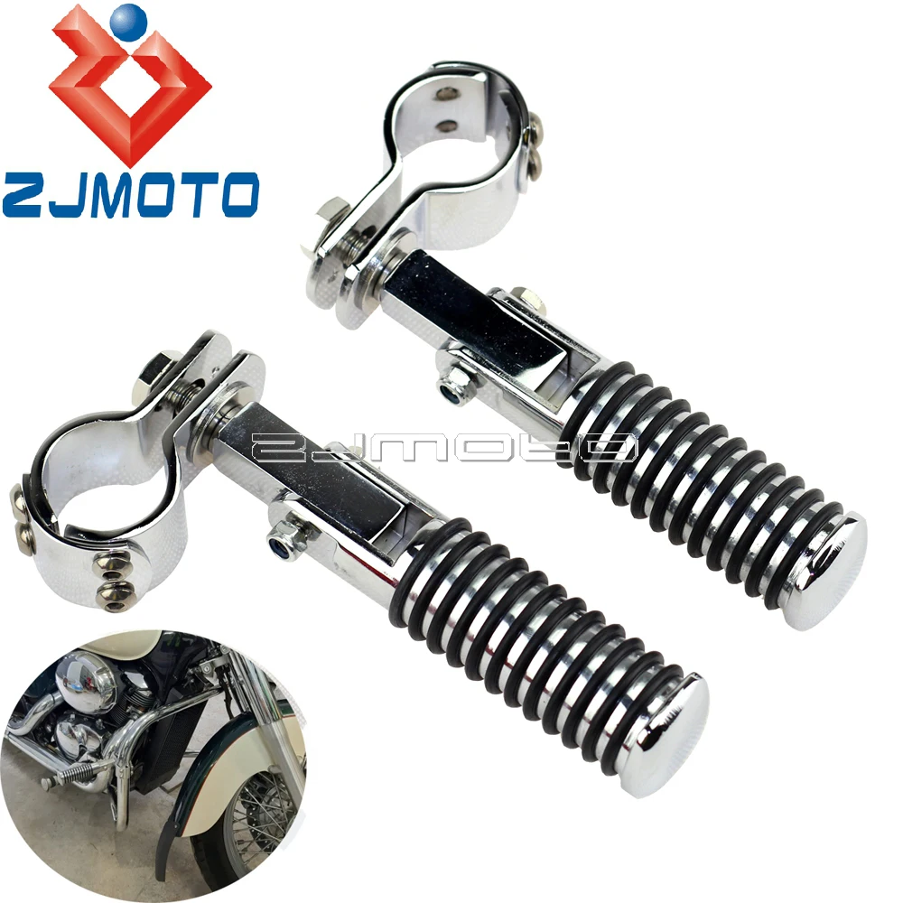 Chrome 28/32/38mm Universal Highway Crash Bars Foot Pegs Footrests Mount Clamps For Harley Softail Yamaha Suzuki Honda GL150
Chrome 28/32/38mm Universal Highway Crash Bars Foot Pegs Footrests Mount Clamps For Harley Softail Yamaha Suzuki Honda GL150