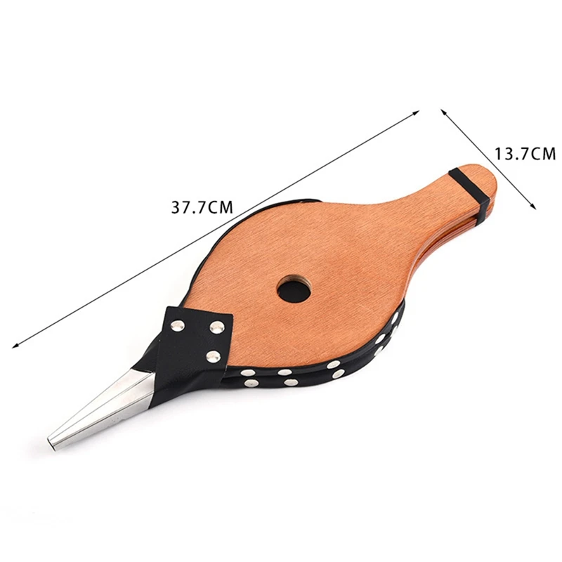 BBQ Air Blower Bonfire Campfire Brown BBQ Tools Fireplace Wood Bellows Wood Barbecue for Outdoor Too 
BBQ Air Blower Bonfire Campfire Brown BBQ Tools Fireplace Wood Bellows Wood Barbecue for Outdoor Too