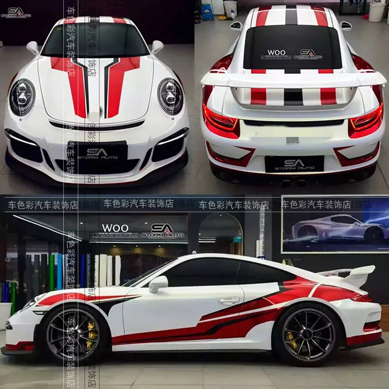Car stickers FOR Porsche 911 GT3 GT4 body modification personalized custom fashion creative decals
Car stickers FOR Porsche 911 GT3 GT4 body modification personalized custom fashion creative decals