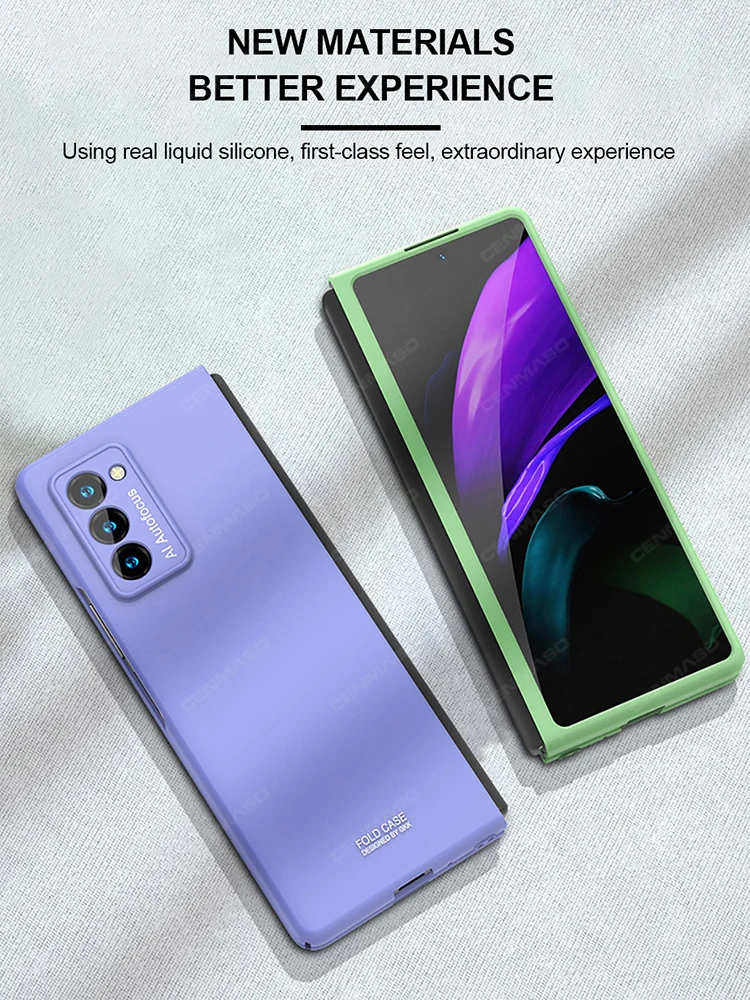 GRMA Original Luxury Skin Friendly Liquid PC Hard Back Cover for Samsung Galaxy Z Fold2 Fold 2 5G Shockproof Phone Case Cover
GRMA Original Luxury Skin Friendly Liquid PC Hard Back Cover for Samsung Galaxy Z Fold2 Fold 2 5G Shockproof Phone Case Cover