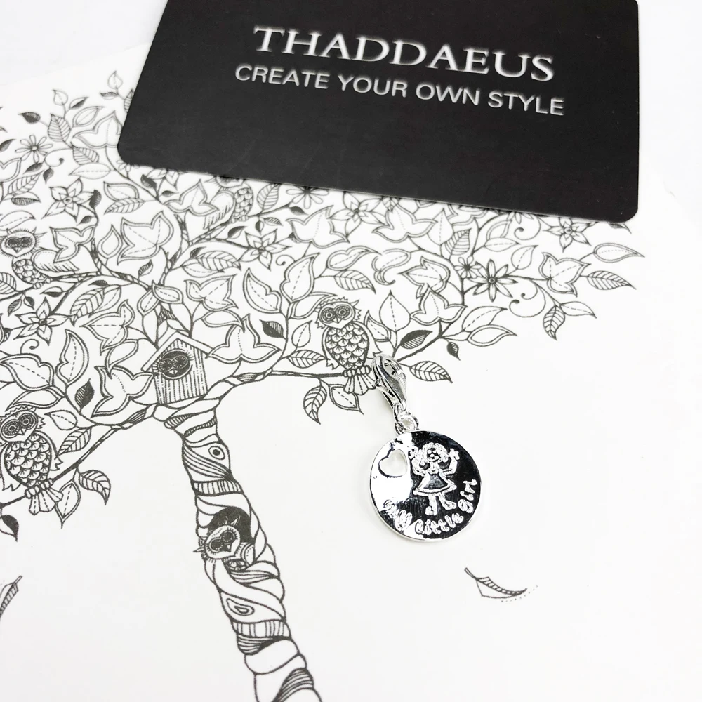 New Trendy Jewelry & Daughter My Little Girl Charm Pendant Mother Dad Gift 925 Sterling Silver Jewelry Fit Bracelet Necklace
New Trendy Jewelry & Daughter My Little Girl Charm Pendant Mother Dad Gift 925 Sterling Silver Jewelry Fit Bracelet Necklace