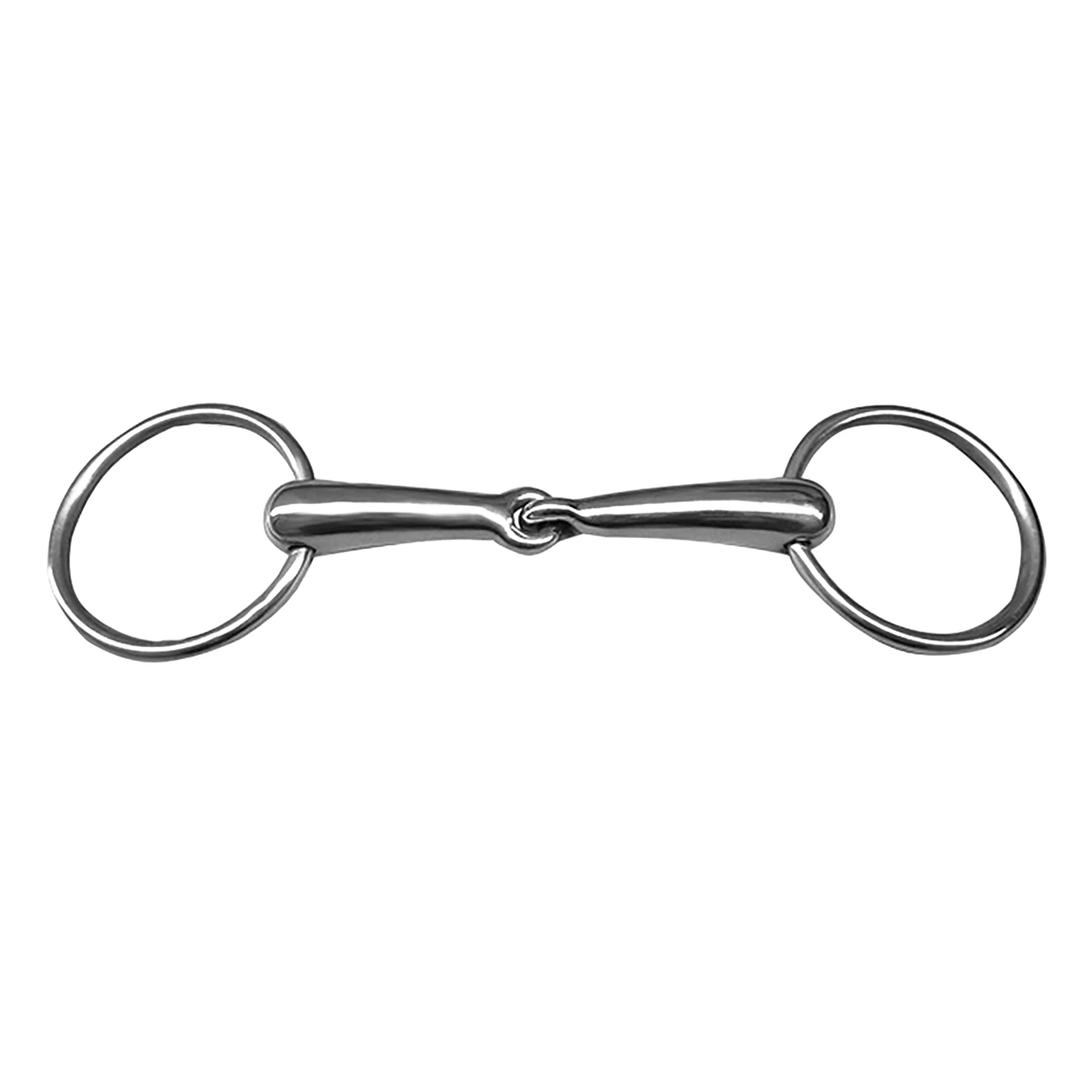Stainless Steel Equipment Mini Portable Hollowed Mouth Curved Snaffle Bit Professional Loose Ring Polished Durable Horse
Stainless Steel Equipment Mini Portable Hollowed Mouth Curved Snaffle Bit Professional Loose Ring Polished Durable Horse