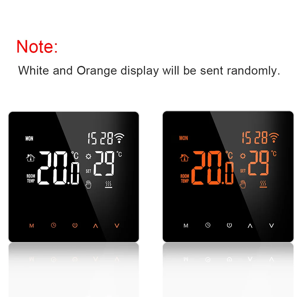 Touch Screen Temperature Remote Controller Normal/WiFi Smart Thermostat LCD Display for Electric Floor Heating Water/Gas Boiler
Touch Screen Temperature Remote Controller Normal/WiFi Smart Thermostat LCD Display for Electric Floor Heating Water/Gas Boiler