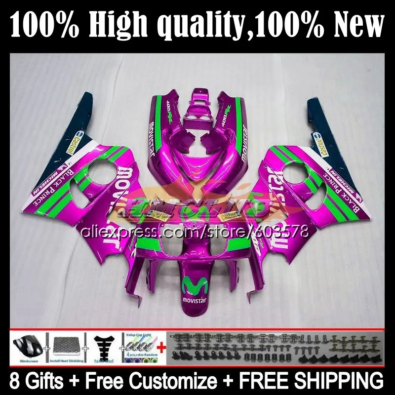 CBR400RR For HONDA NC23 CBR400 RR 1988 1989 1990 1991 1992 1993 32CL.100 CBR 400RR 400 RR 88 89 90 91 92 93 Fairing strke Pink
CBR400RR For HONDA NC23 CBR400 RR 1988 1989 1990 1991 1992 1993 32CL.100 CBR 400RR 400 RR 88 89 90 91 92 93 Fairing strke Pink