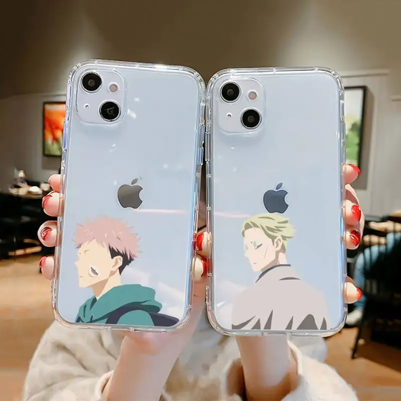 Jujutsu Kaisen Satoru Gojo Phone Case Transparent for iPhone 7 8 11 12 13 mini pro X XS XR MAX Plus
Jujutsu Kaisen Satoru Gojo Phone Case Transparent for iPhone 7 8 11 12 13 mini pro X XS XR MAX Plus