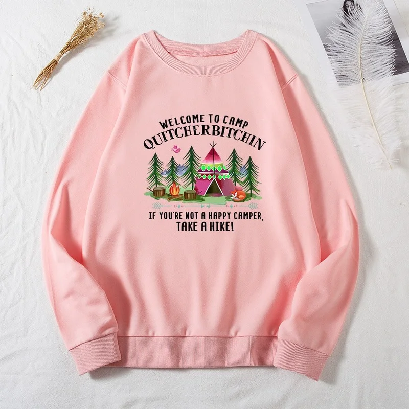 Autumn Casual Women Forest Tent Print Pullover Female Graphic Loose Sweatshirts Daily Long Sleeve Lady Crew Neck Hoodless Tops
Autumn Casual Women Forest Tent Print Pullover Female Graphic Loose Sweatshirts Daily Long Sleeve Lady Crew Neck Hoodless Tops