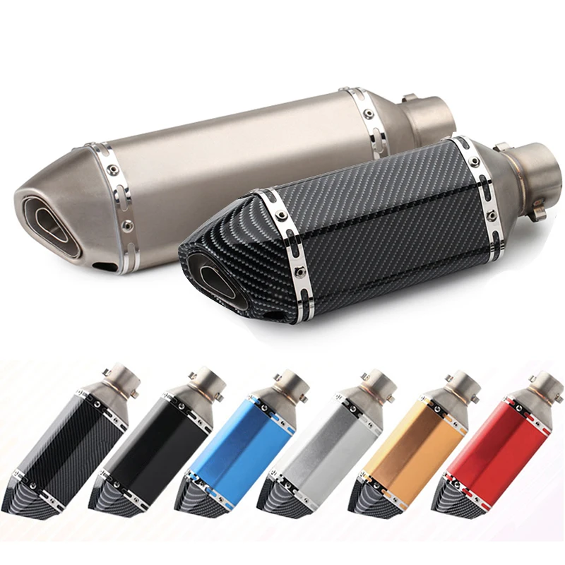 Exhaust Motorcycle Muffler DB Killer 51MM 61MM For yamaha fz6 kawasaki zzr 600 honda sh 300 honda x4 yamaha aerox 50cc
Exhaust Motorcycle Muffler DB Killer 51MM 61MM For yamaha fz6 kawasaki zzr 600 honda sh 300 honda x4 yamaha aerox 50cc