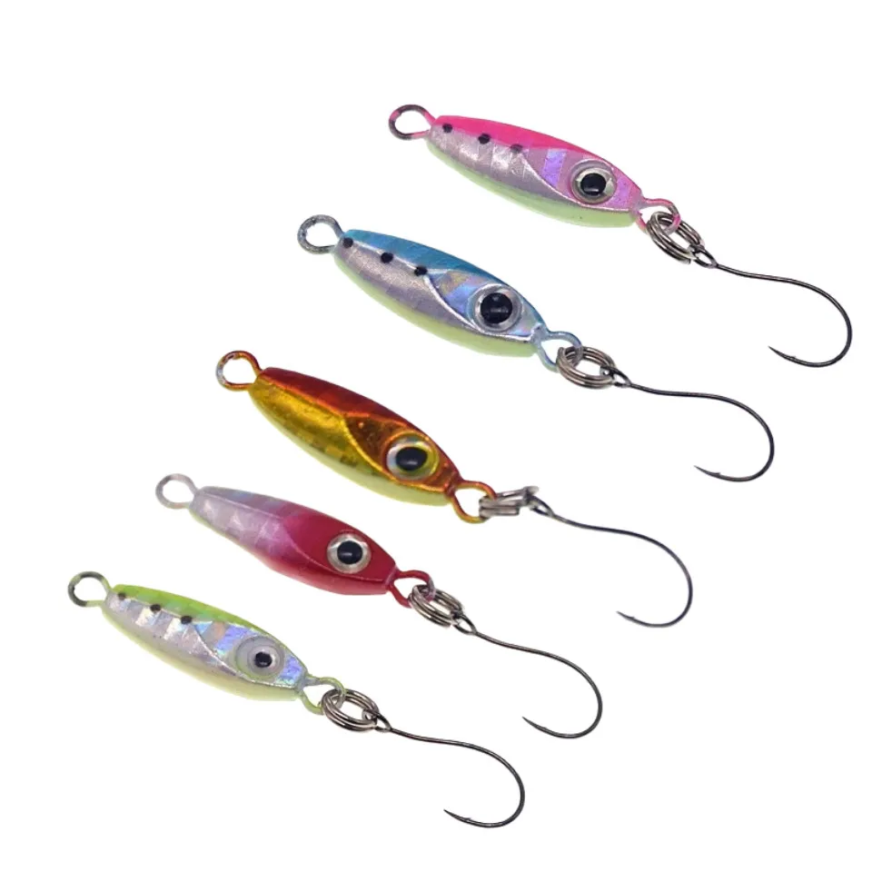 Swolfy Small Decoys Metal Jigs Fishing Lure 3g/6g Jigbait Single Hook Artificial Lures Hard Baits 5pcs/lot Sale
Swolfy Small Decoys Metal Jigs Fishing Lure 3g/6g Jigbait Single Hook Artificial Lures Hard Baits 5pcs/lot Sale