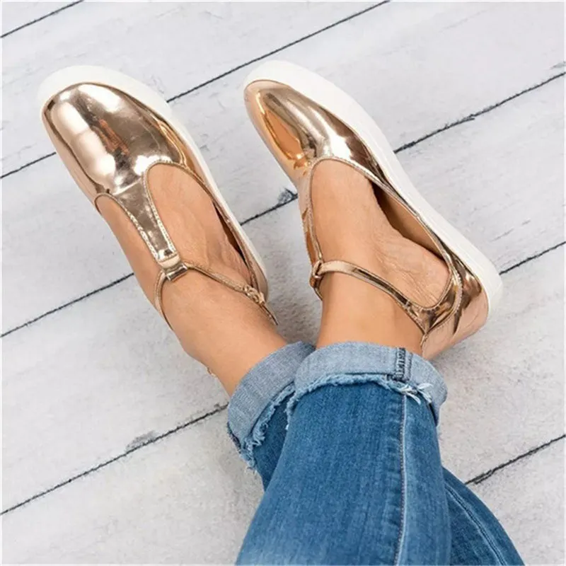 2019 New Women Shoes Vintage Solid Loafers Shoes Round Toe Platform Flat Buckle Strap Casual Shoes Female Single Shoes
2019 New Women Shoes Vintage Solid Loafers Shoes Round Toe Platform Flat Buckle Strap Casual Shoes Female Single Shoes