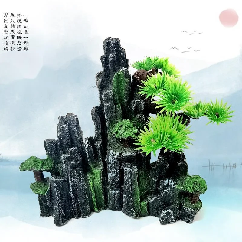 New Aquarium Decoration Resin Rockery Fish Tank Landscape Scenery Viewing Ornaments Waterscape Decorative Accessories Home Decor
New Aquarium Decoration Resin Rockery Fish Tank Landscape Scenery Viewing Ornaments Waterscape Decorative Accessories Home Decor