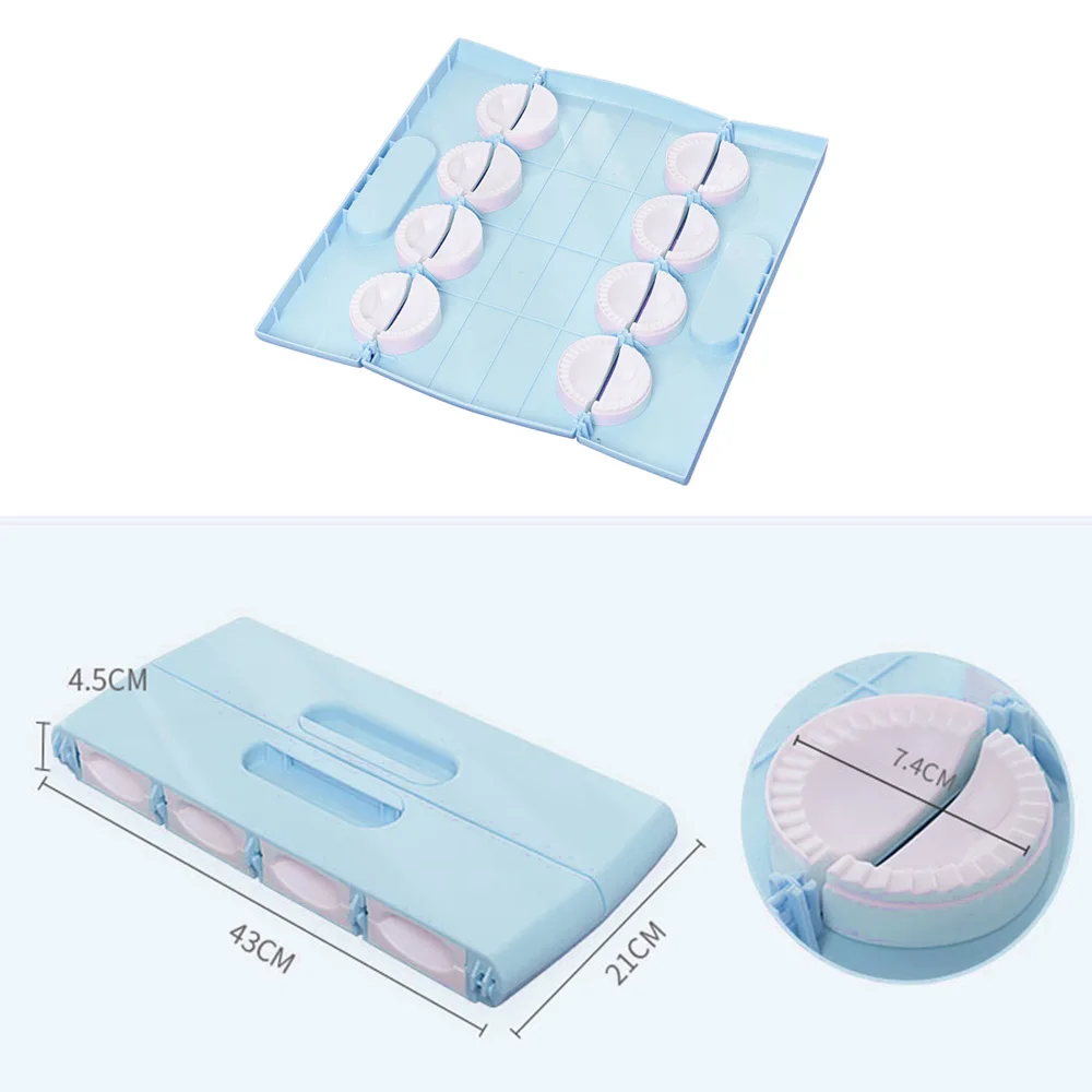 8 Dumplings Maker Dumpling Mould Dough Wrapper Cutter Making Empanada Jiaozi Molds Kitchen Tools Dumpling 
8 Dumplings Maker Dumpling Mould Dough Wrapper Cutter Making Empanada Jiaozi Molds Kitchen Tools Dumpling