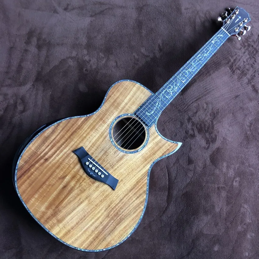 Free shipping new style ps14 with closed angle cut corners real abalone inlaid koa wood acoustic guitar
Free shipping new style ps14 with closed angle cut corners real abalone inlaid koa wood acoustic guitar