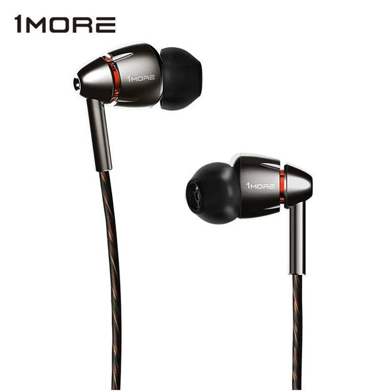 1MORE Quad Driver E1010 In-Ear Earphone Earbuds with Apple iOS and Android Compatible Microphone and Remote (Titanium)
1MORE Quad Driver E1010 In-Ear Earphone Earbuds with Apple iOS and Android Compatible Microphone and Remote (Titanium)