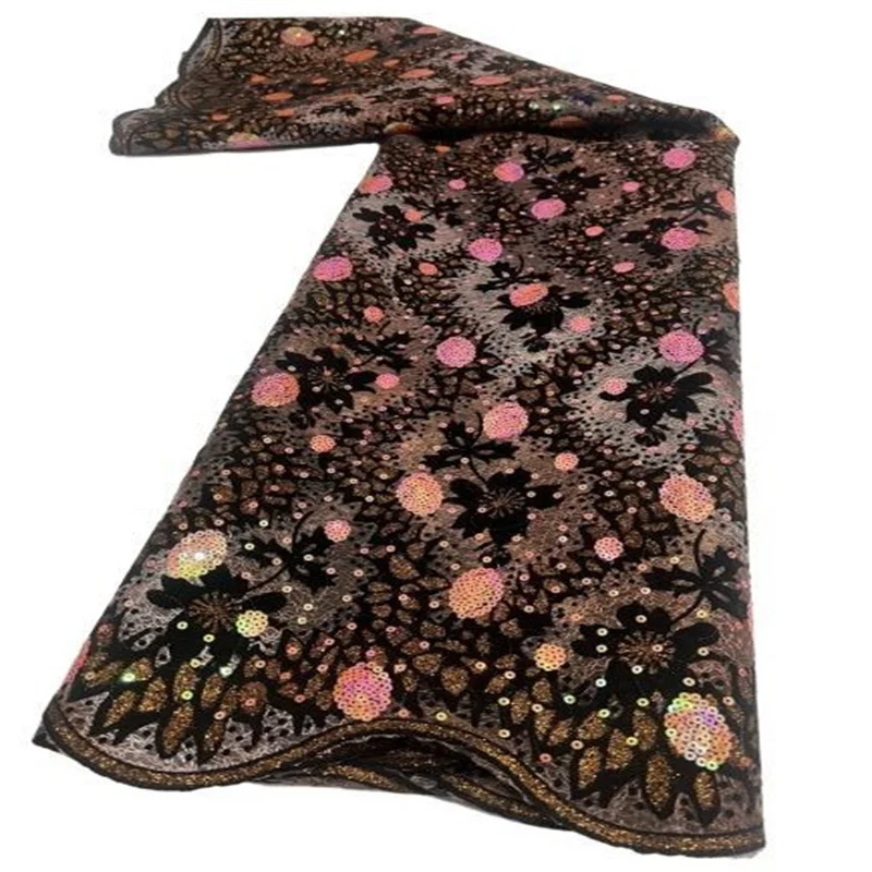 African Flocking Lace Fabric 2022 Multicolor High Quality Embroidery Sequins Lace French Tulle Lace For Wedding Party Sewin
African Flocking Lace Fabric 2022 Multicolor High Quality Embroidery Sequins Lace French Tulle Lace For Wedding Party Sewin