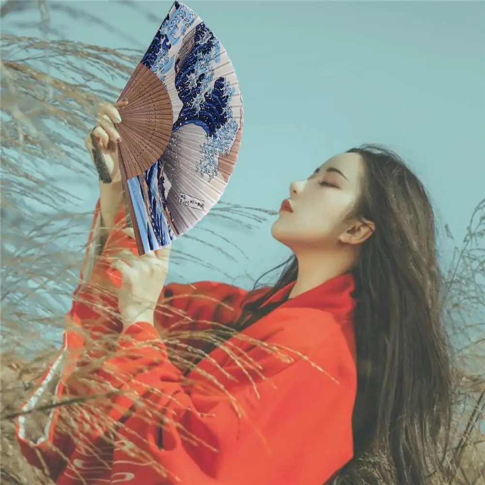 Hand Fan Mount Kanagawa Waves Japanese Folding Fan Pocket Fan Hand-crafted Bamboo For Decorating Office Bedroom Living Room
Hand Fan Mount Kanagawa Waves Japanese Folding Fan Pocket Fan Hand-crafted Bamboo For Decorating Office Bedroom Living Room