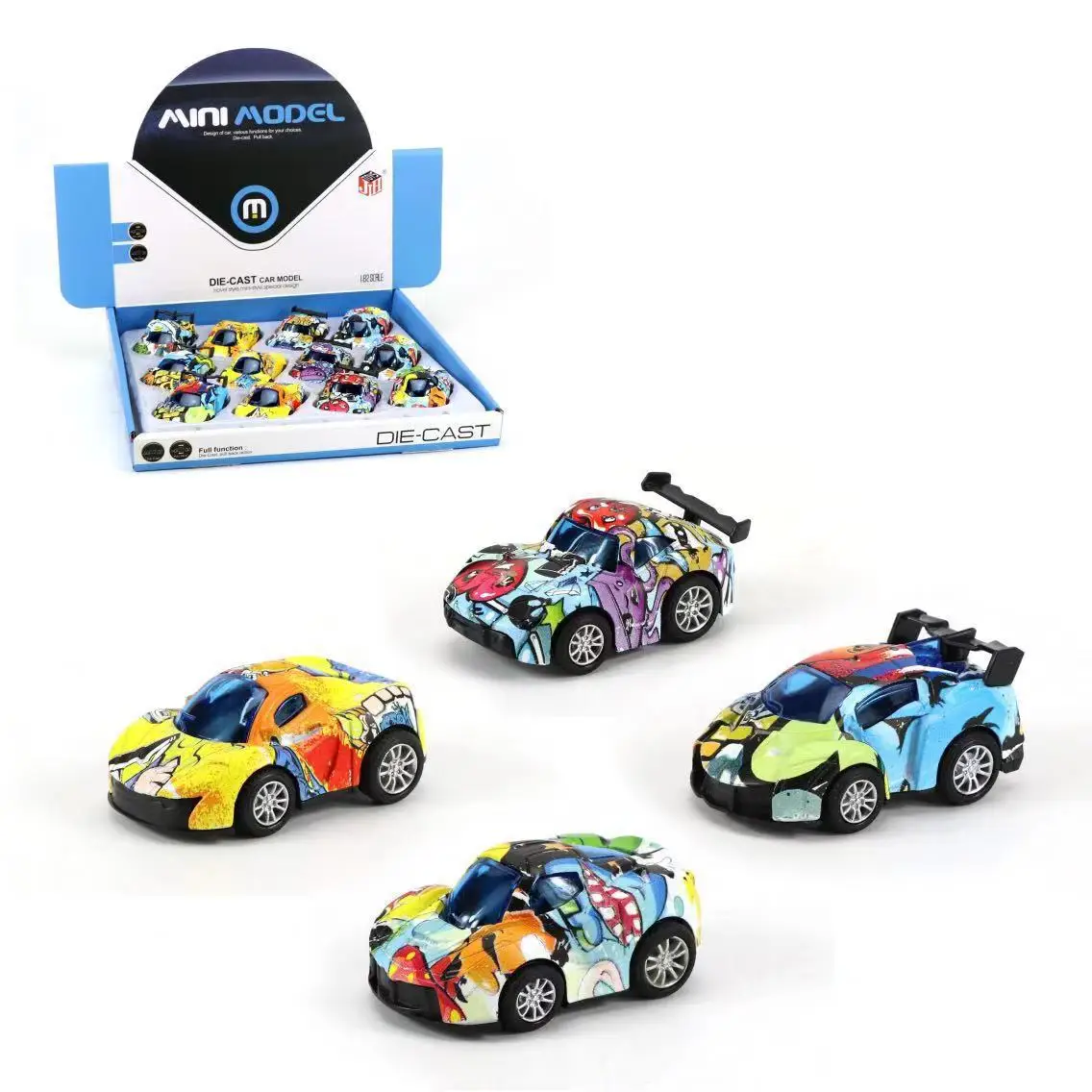 Mini Pull Back Inertia Sports Car Lightweight Iron Sheet Alloy Material Sturdy Drop Resistant Children's Toy Car 15-piece Suit
Mini Pull Back Inertia Sports Car Lightweight Iron Sheet Alloy Material Sturdy Drop Resistant Children's Toy Car 15-piece Suit