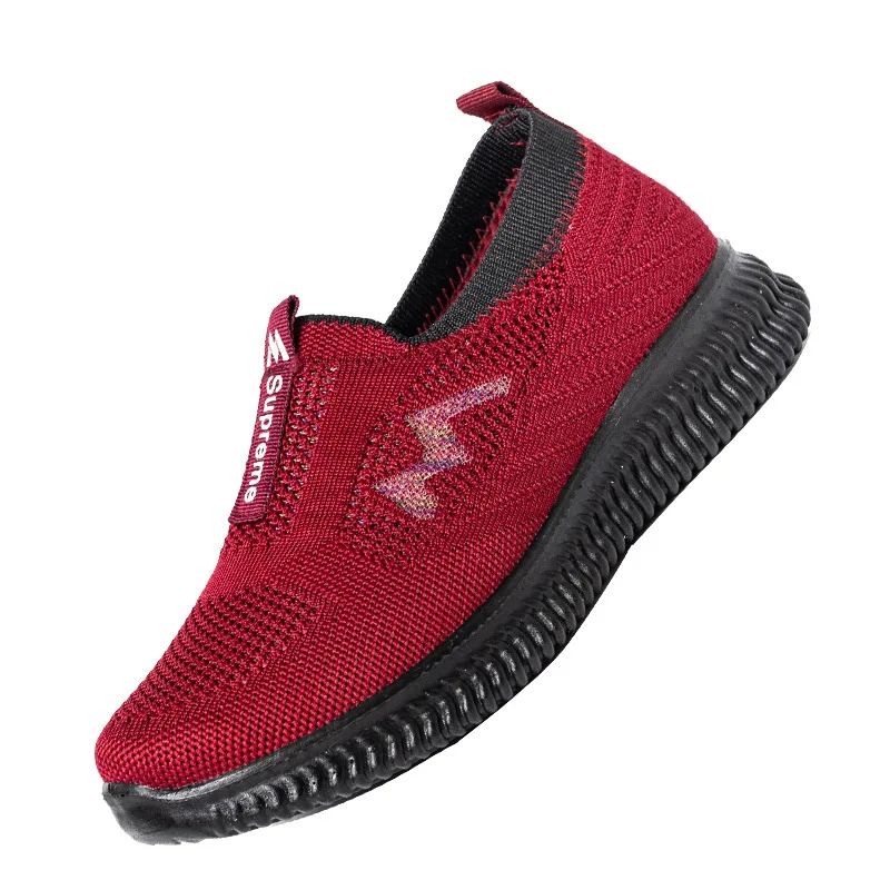 Women's Flat Sneakers Knitted Mesh Breathable Slip On Shoes Ladies Vulcanized Footwear Spring Platform Fashion Casual Walking
Women's Flat Sneakers Knitted Mesh Breathable Slip On Shoes Ladies Vulcanized Footwear Spring Platform Fashion Casual Walking