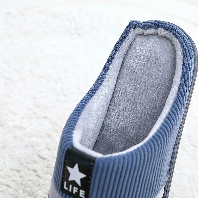 Autumn and winter shoes men's large size cotton slippers men's extra large size plus home indoor non-slip warm cotton shoes
Autumn and winter shoes men's large size cotton slippers men's extra large size plus home indoor non-slip warm cotton shoes
