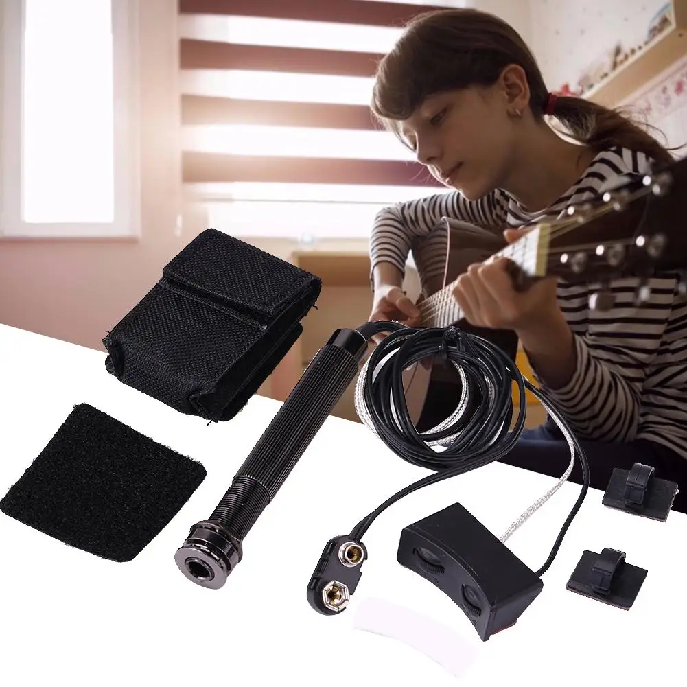 Durable Guitar Built-in Tail Nail Picker Easy to Carry BF-8 Acoustic Guitar Preamp Pickup Plastic Shell Voice Amplifier Tuner
Durable Guitar Built-in Tail Nail Picker Easy to Carry BF-8 Acoustic Guitar Preamp Pickup Plastic Shell Voice Amplifier Tuner