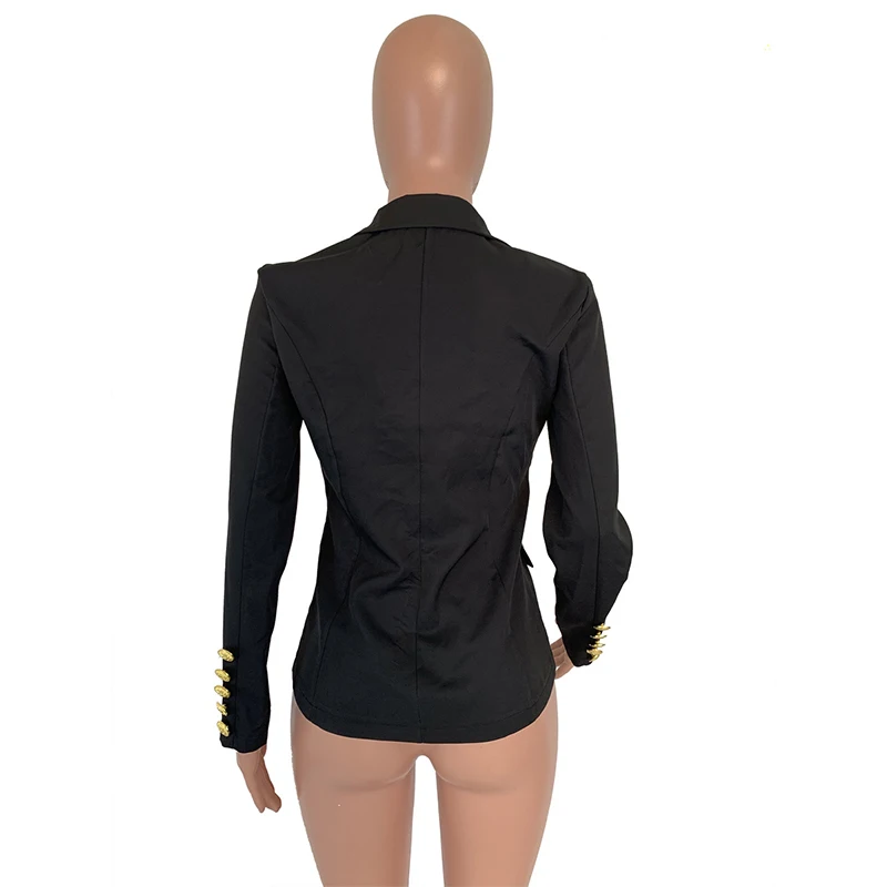 Deep V Neck Buttons Autumn Jacket Women Long Sleeve Solid Slim Coat Winter Plus Size Causal Parties High Elastic Coats Jackets 
Deep V Neck Buttons Autumn Jacket Women Long Sleeve Solid Slim Coat Winter Plus Size Causal Parties High Elastic Coats Jackets