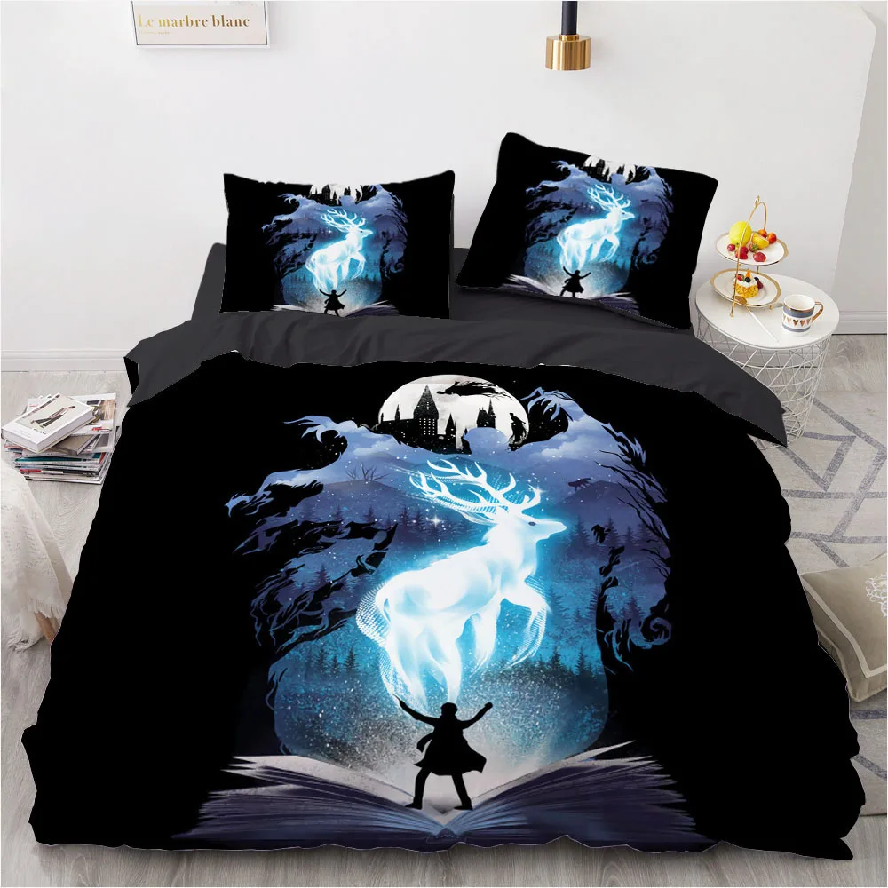 3D Bed Linens Duvet Cover Set Comforter Case Quilt Covers Bedding Sets King Queen Double Single Size Magic Style Home Textile
3D Bed Linens Duvet Cover Set Comforter Case Quilt Covers Bedding Sets King Queen Double Single Size Magic Style Home Textile