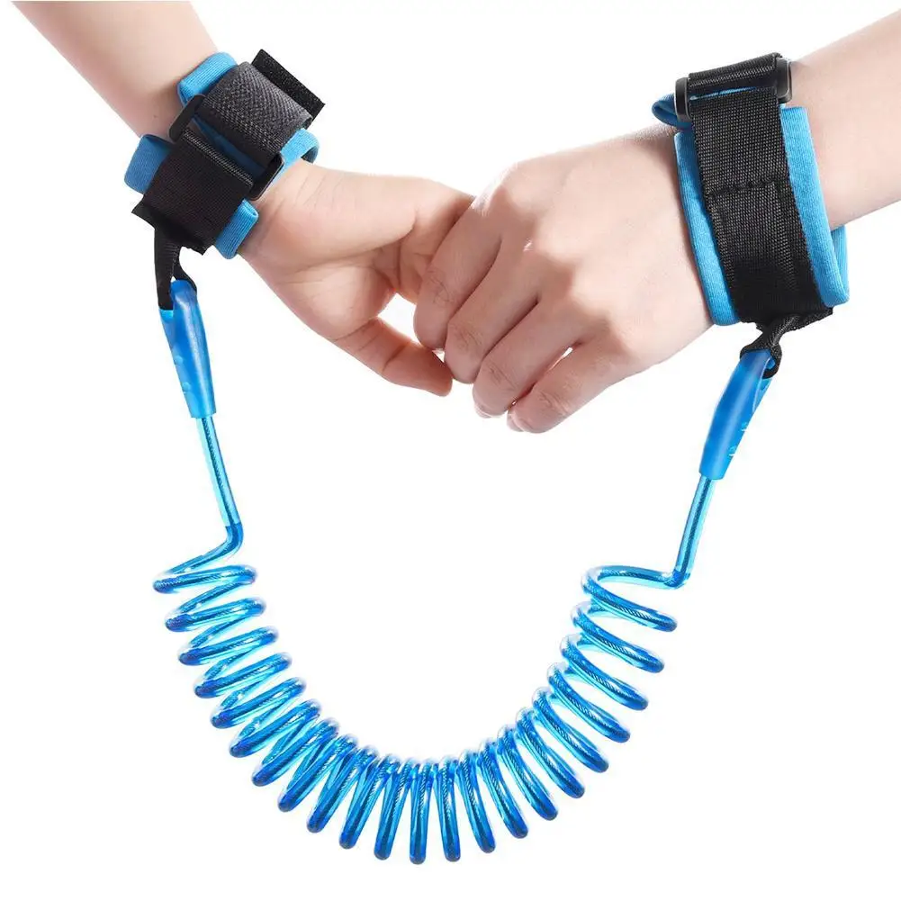 

Поводок для защиты от потери для малышей, защитный шнурок для прогулок на открытом воздухе, светящийся наручный ремешок