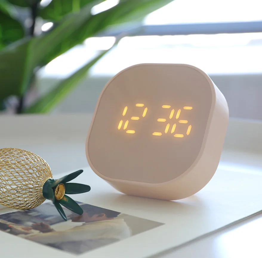 80MM European Creative Square Mini Cartoon Simple Digital Clock Bedside Luminous Electronic Clock Timing Smart Small Alarm Clock
80MM European Creative Square Mini Cartoon Simple Digital Clock Bedside Luminous Electronic Clock Timing Smart Small Alarm Clock