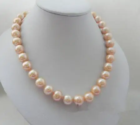 FREE SHIPPING New Women Jewellery Big Size 10-11mm Pink Freshwater Pearl Necklace 17.5inch Rhinestone Magnet Clas
FREE SHIPPING New Women Jewellery Big Size 10-11mm Pink Freshwater Pearl Necklace 17.5inch Rhinestone Magnet Clas