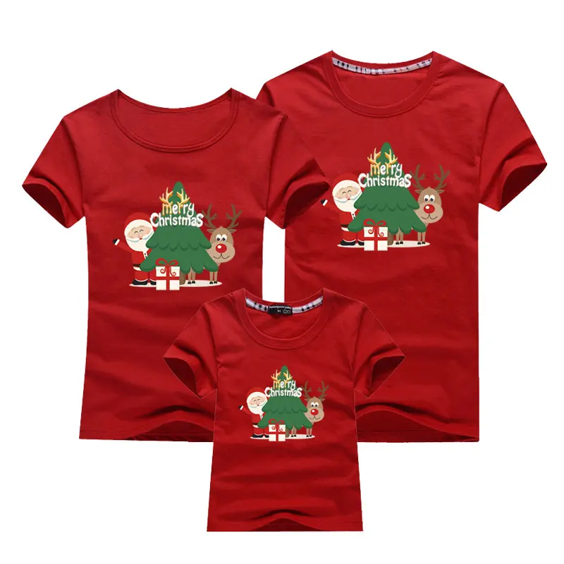 Family Clothing Christmas Print Kids T-shirts Mommy and Me Clothes Mother Daughter Father Family Matching Outfits
Family Clothing Christmas Print Kids T-shirts Mommy and Me Clothes Mother Daughter Father Family Matching Outfits