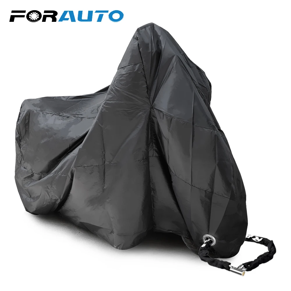 Motorcycle Rain Covers UV Protective Universal Waterproof Dustproof Outdoor Motorcycle Rain Coat With Anti-theft Lock Hole
Motorcycle Rain Covers UV Protective Universal Waterproof Dustproof Outdoor Motorcycle Rain Coat With Anti-theft Lock Hole