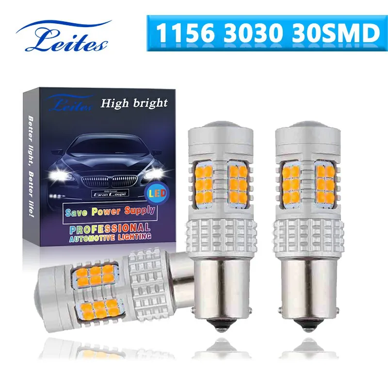 2PCS LED For Car Light Canbus 1156 BA15S 1157 BAY15D P21/5W 7440 7443 3030 30SMD For Auto White Turn Signal Super Bright Brake
2PCS LED For Car Light Canbus 1156 BA15S 1157 BAY15D P21/5W 7440 7443 3030 30SMD For Auto White Turn Signal Super Bright Brake