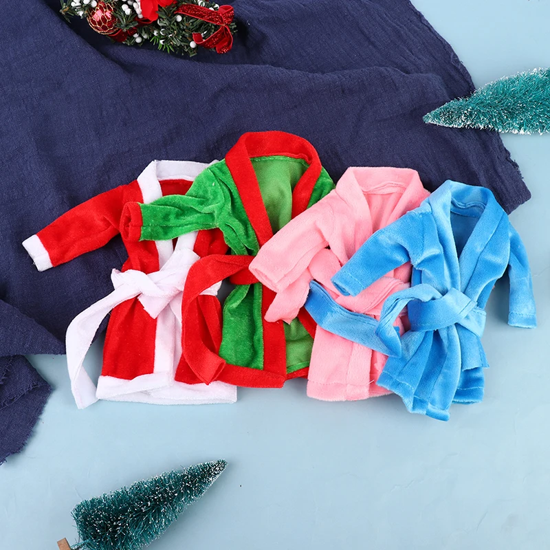 1Set Christmas Tradition Doll Clothes Mini Doll Bathrobe Nightgown Santa Clothing Accessories For Elf Doll Xmas Doll Clothes
1Set Christmas Tradition Doll Clothes Mini Doll Bathrobe Nightgown Santa Clothing Accessories For Elf Doll Xmas Doll Clothes