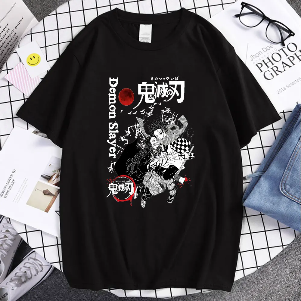 Kimetsu No Yaiba Demon Slayer T Shirt Women Graphic Top Tees Japanese Anime Tshirt Harajuku Kawaii Streetwear Punk T-shirt
Kimetsu No Yaiba Demon Slayer T Shirt Women Graphic Top Tees Japanese Anime Tshirt Harajuku Kawaii Streetwear Punk T-shirt