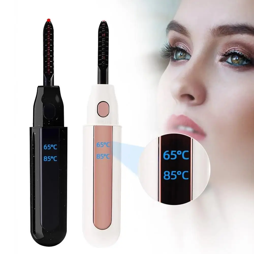 Rechargeable Digital Display Eyelash Curler Heated Curling Slender Eyelash Pen Mascara Long Lasting Durable Shaping Eyelash Clip
Rechargeable Digital Display Eyelash Curler Heated Curling Slender Eyelash Pen Mascara Long Lasting Durable Shaping Eyelash Clip