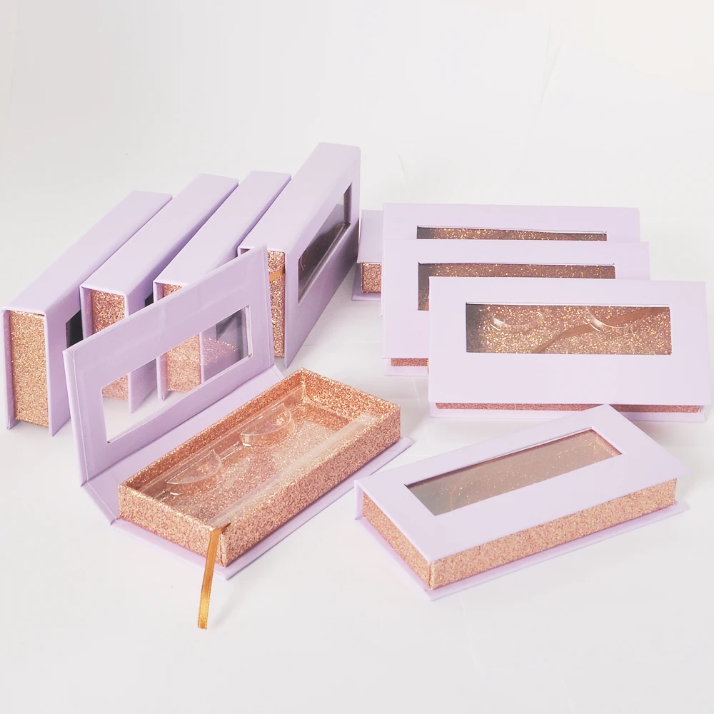 Wholesale Eyelashes Box Package Lashes Boxes Case Packaging Custom Logo Faux Cils 3d Mink Eyelash Strip Lavender Storage Vendors
Wholesale Eyelashes Box Package Lashes Boxes Case Packaging Custom Logo Faux Cils 3d Mink Eyelash Strip Lavender Storage Vendors