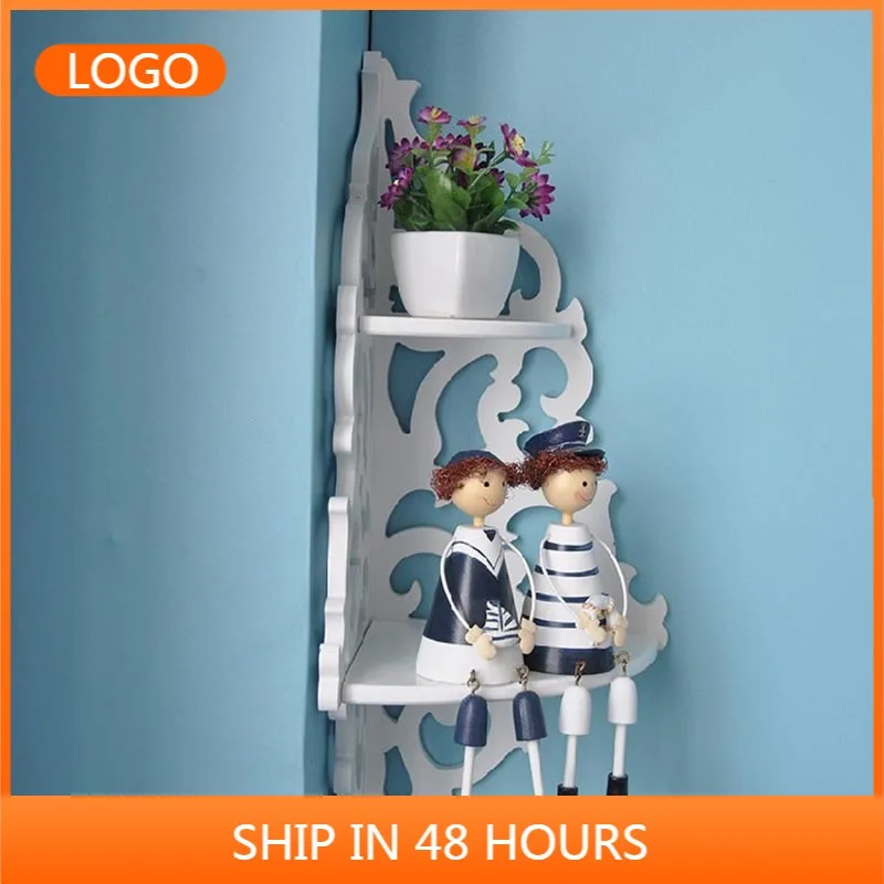 Free-perforated wall shelf wall wall hanging simple partition European bedroom living room wall wall hanging wall flower stand 
Free-perforated wall shelf wall wall hanging simple partition European bedroom living room wall wall hanging wall flower stand