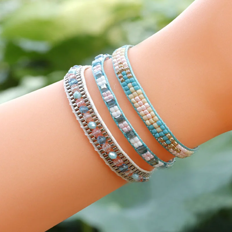 Women boho seed Beads friendship Bracelet Set Female Bohemia Multicolour Summer beach Braided Bracelet Cuff Jewelry Gift
Women boho seed Beads friendship Bracelet Set Female Bohemia Multicolour Summer beach Braided Bracelet Cuff Jewelry Gift