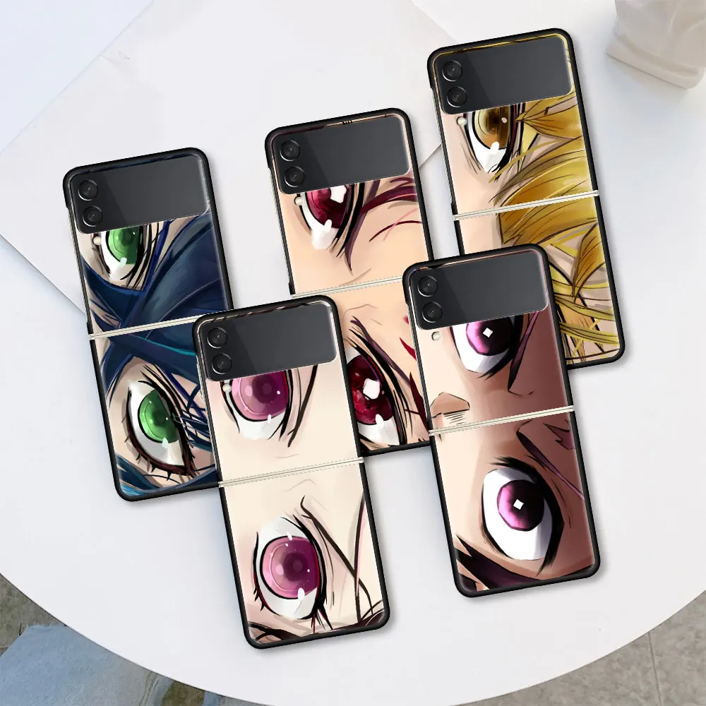 Cell Phone Housing For Samsung Galaxy Z Flip 3 5G Case Cute Japan Demon Slayer Shell Luxury Cover ZFlip Black Hard PC Coque
Cell Phone Housing For Samsung Galaxy Z Flip 3 5G Case Cute Japan Demon Slayer Shell Luxury Cover ZFlip Black Hard PC Coque