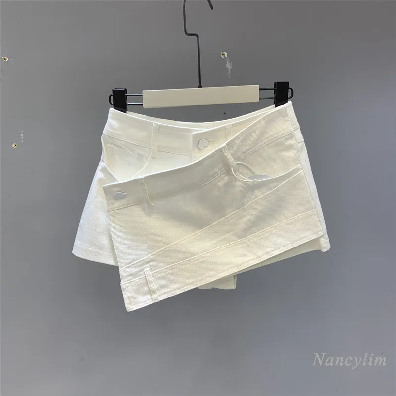 Harajuku White Denm Shorts Women Korean Style 2021 Summer New Design Pantskirt Fashion Hot Pants Jeans
Harajuku White Denm Shorts Women Korean Style 2021 Summer New Design Pantskirt Fashion Hot Pants Jeans