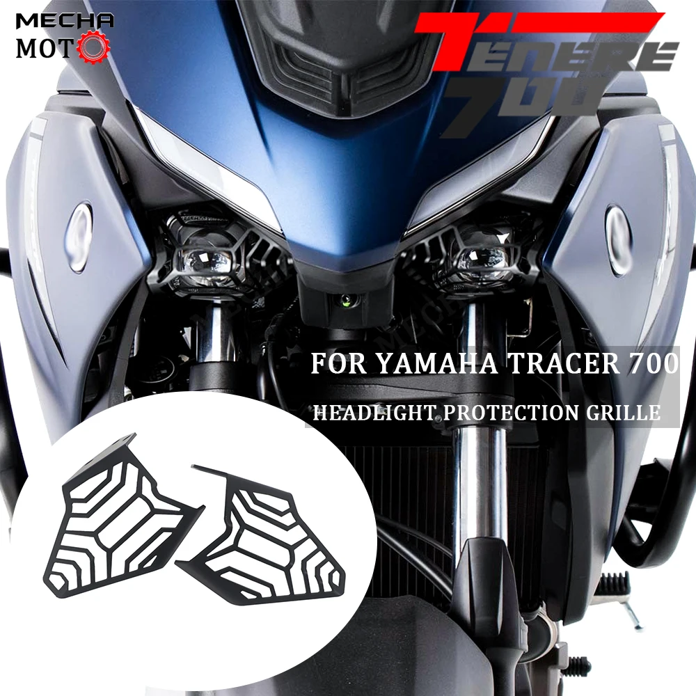 For Yamaha tracer 700 GT 2020 Headlight Protector Motorcycle Aluminium Protection Grill Grille Guard Cover 
For Yamaha tracer 700 GT 2020 Headlight Protector Motorcycle Aluminium Protection Grill Grille Guard Cover