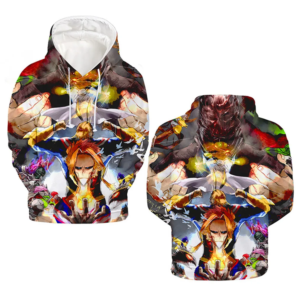 Толстовки с 3D рисунком детские толстовки для мальчиков Roupas My Hero Academy мидория