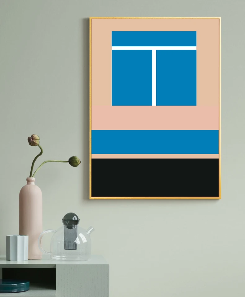 Nordic Style Abstract Painting Simple Color Block Geometric Pattern Art Canvas Living Room Office Home Decoration Painting
Nordic Style Abstract Painting Simple Color Block Geometric Pattern Art Canvas Living Room Office Home Decoration Painting