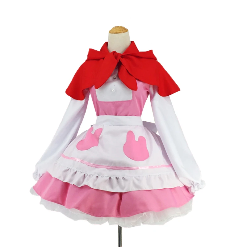 China Embroidery #26 Miss Kobayashi's Dragon Maid Kamui Kanna Little Red Dress Little Match Girl Cosplay Anime Clothing
China Embroidery #26 Miss Kobayashi's Dragon Maid Kamui Kanna Little Red Dress Little Match Girl Cosplay Anime Clothing