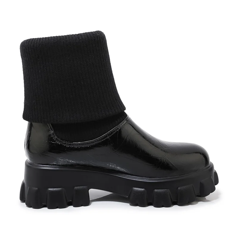 EGONERY Winter New Fashion Ankle Boots Outside Comfortable High Heels Platform Round Toe Women Shoes Drop Shipping Size 32-45
EGONERY Winter New Fashion Ankle Boots Outside Comfortable High Heels Platform Round Toe Women Shoes Drop Shipping Size 32-45