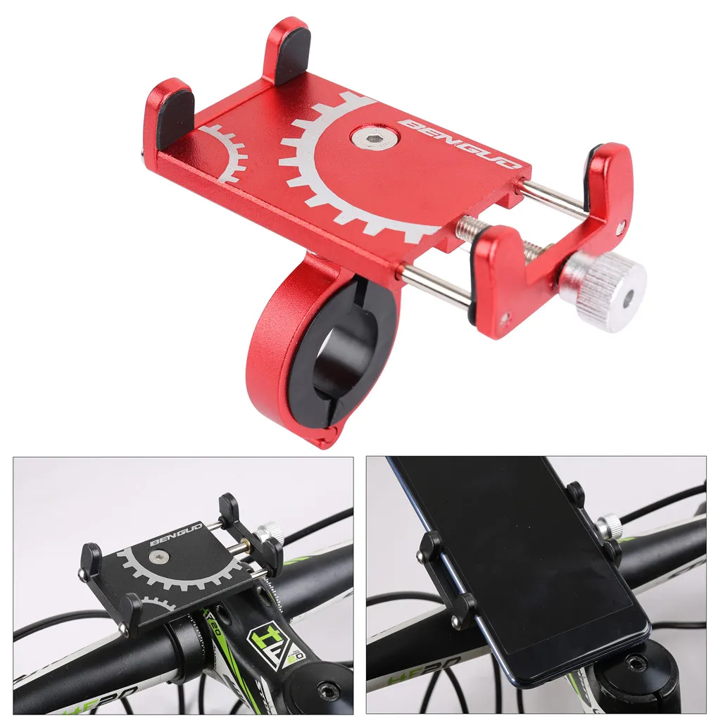 Aluminum Bicycle Phone Holder MTB Mountain Road Bike Motorcycle For 3.5-6.5 inch mobile support GPS Cycling Bracket
Aluminum Bicycle Phone Holder MTB Mountain Road Bike Motorcycle For 3.5-6.5 inch mobile support GPS Cycling Bracket