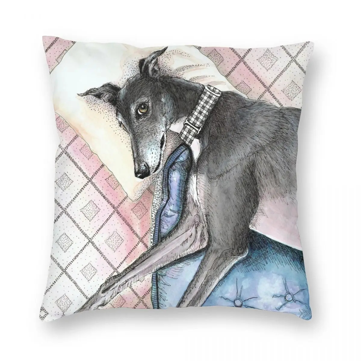 Чехол для подушки Lazy Greyhound, полиэстеровый льняной бархатный креативный декоративный Чехол для диванной подушки на молнии, чехол для диванно...
Чехол для подушки Lazy Greyhound, полиэстеровый льняной бархатный креативный декоративный Чехол для диванной подушки на молнии, чехол для диванно...