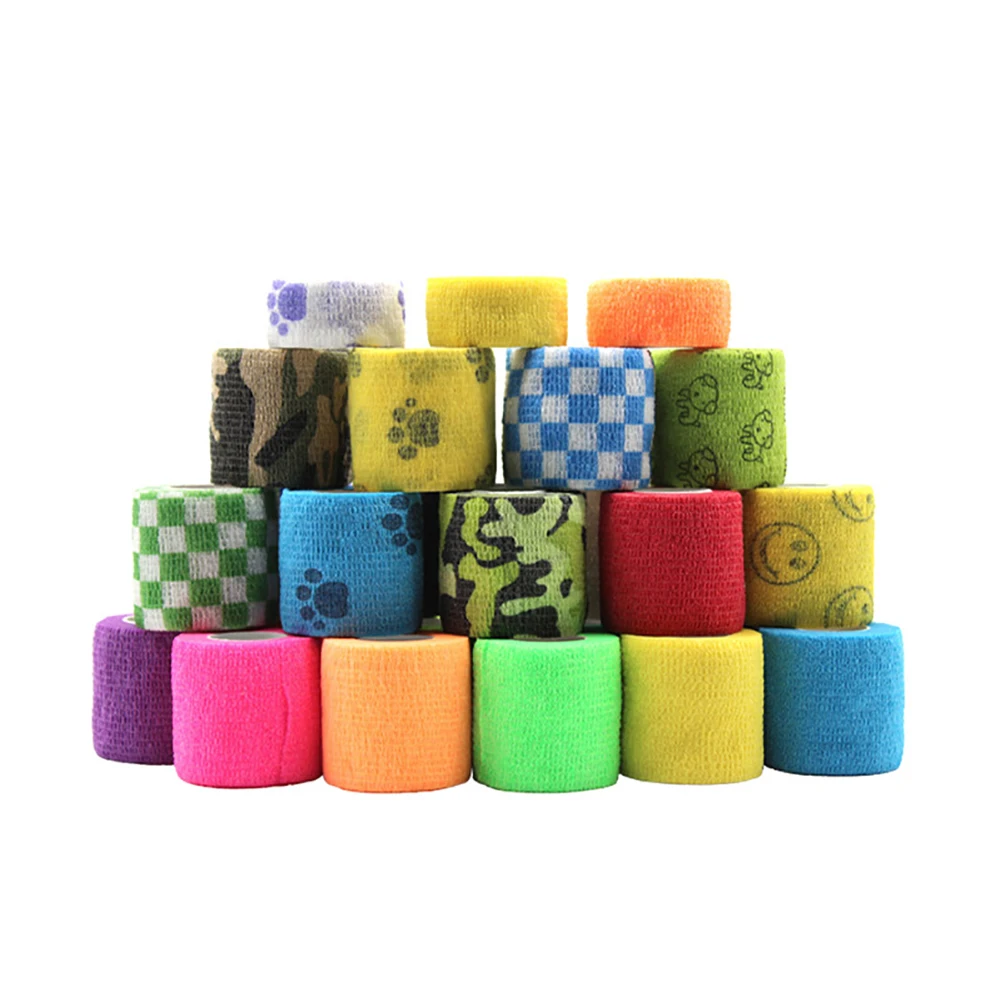 4.5M Colorful Sport Self Adhesive Elastic Bandage Wrap Tape Elastoplast for Knee Support Pads Finger Ankle Palm Shoulder Hot
4.5M Colorful Sport Self Adhesive Elastic Bandage Wrap Tape Elastoplast for Knee Support Pads Finger Ankle Palm Shoulder Hot