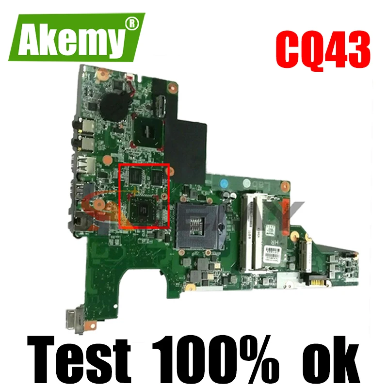 Материнская плата Akemy 646176-001 для ноутбука HP CQ43 intel HM55 ATI HD 6370 DDR3, полностью протестированная материнская плата
Материнская плата Akemy 646176-001 для ноутбука HP CQ43 intel HM55 ATI HD 6370 DDR3, полностью протестированная материнская плата