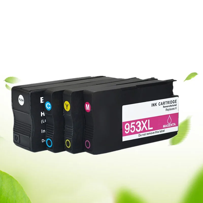 4Pk совместимый чернильный картридж 953 953Xl для струйного принтера Hp Pro 7740 8210 8218 8710 8715