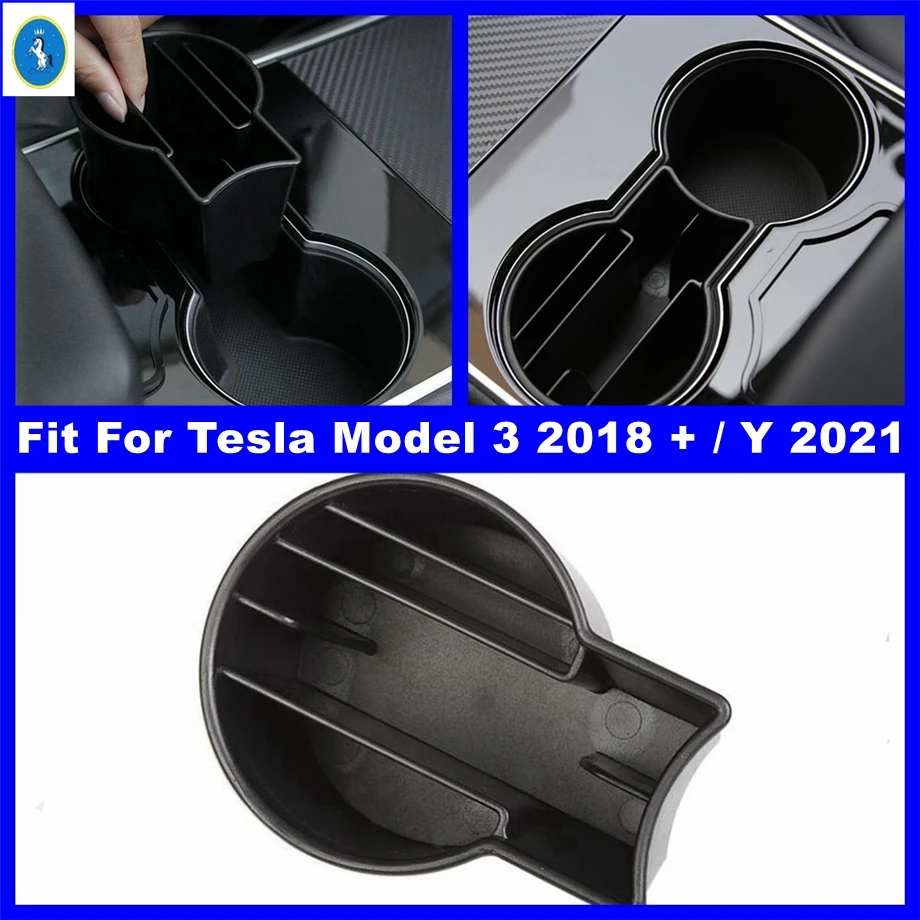 Interior Refit Front Central Water Cup Holder Card Storage Container Box Cover Fit For Tesla Model 3 2018 - 2021 / Model Y 2021
Interior Refit Front Central Water Cup Holder Card Storage Container Box Cover Fit For Tesla Model 3 2018 - 2021 / Model Y 2021